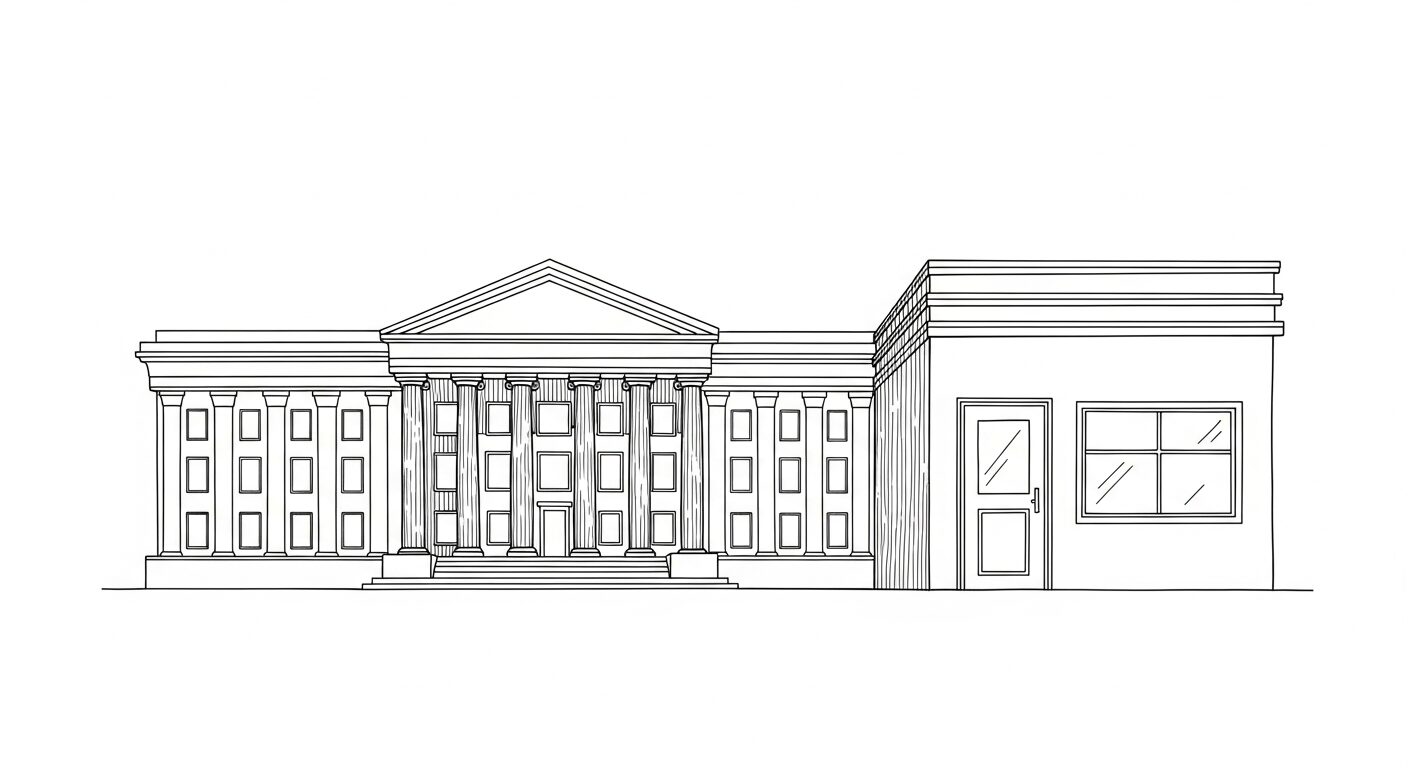 公務員の副業解禁イメージの手描きイラスト