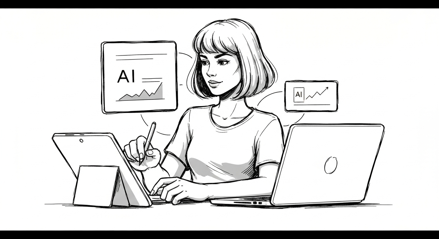 【2026年最新】AI副業おすすめ5選｜未経験から月5万円を目指すロードマップ