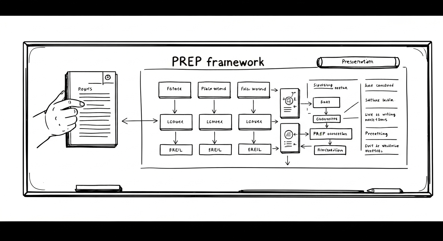 【PREP法の書き方】Webライティングで使える実践テクニックと例文を徹底解説